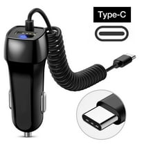 FAST Rapid1 Car Charger Type C Micro USB Charging For Samsung LG MOTO Cell Phone[Type-C/ USB C]