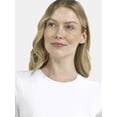 thumbnail image 2 of Time and Tru Women's Smoothing Bodysuit with Short Sleeves, Sizes XS-XXXL, 2 of 5