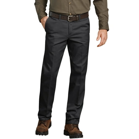 Men's Flat Front Comfort Waist Flex Pant (Best Khaki Pants For Work)