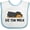 White and Blue, variant on Inktastic Napping Dis Tew Much Rottweiler Boys or Girls Baby Bib