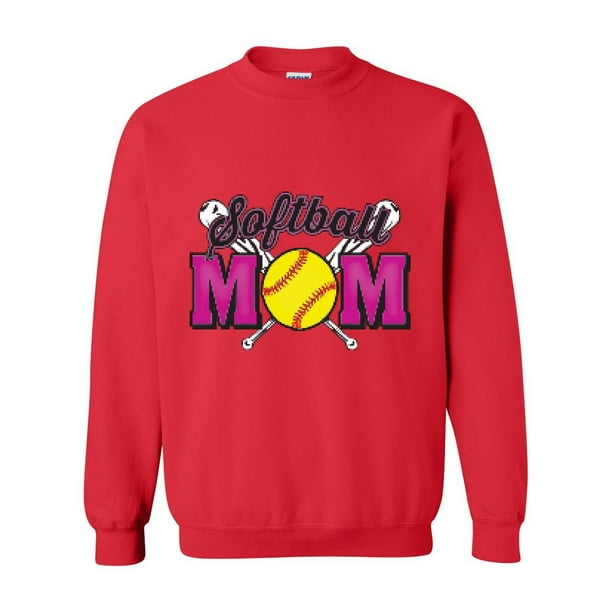 Artix Unisex Softball Mom Crewneck Sweatshirt