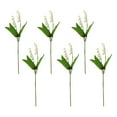 thumbnail image 1 of Decoracion Flor 6 uds flor Artificial lirio del valle Artificial Convallaria Majalis flores de boda para ramo de novia decoraciones de boda Maboto Decoracion Flor, 1 of 6
