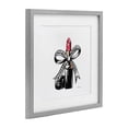 thumbnail image 3 of Stupell Industries Glam Brand Lipstick Ribbon Gray Framed Print Under Glass design by Amanda Greenwood, 13 x 13, 3 of 10