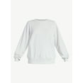thumbnail image 5 of No Boundaries Cozy Sleep Long Sleeve Top, Women’s XXS-3X, 5 of 5