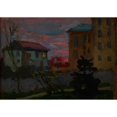 thumbnail image 3 of Jan Stanislawski 18x14 Black Modern Framed Museum Art Print Titled - In Kyiv at Dawn (1905), 3 of 5