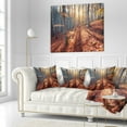 thumbnail image 3 of Designart Crimean Mountains Tree Shade - Landscape Photography Throw Pillow - 16x16, 3 of 5
