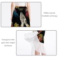 thumbnail image 2 of Praying Hands Stylish Chiffon Summer Beach Dresses for Women, 2 of 6