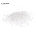 thumbnail image 3 of 1200Pack Bugle Beads, 6.8x1.8mm Transparent Tube Spacer Beads Lined Glass Beads for Jewelry Making, 3 of 7