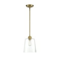 thumbnail image 4 of Trade Winds Lighting 1-Light Pendant Light In Natural Brass, 4 of 7