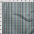 thumbnail image 2 of oneOone Polyester Lycra Fabric Madras Check Printed Fabric 1 Yard 56 Inch Wide, 2 of 3