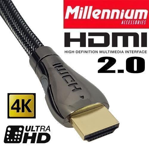 Millennium PREMIUM High Speed HDMI Cable 2.0 4Kx2k 60 Hz 4096X2160 18Gbps 2 Meters
