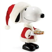 Snoopy Santa Statue