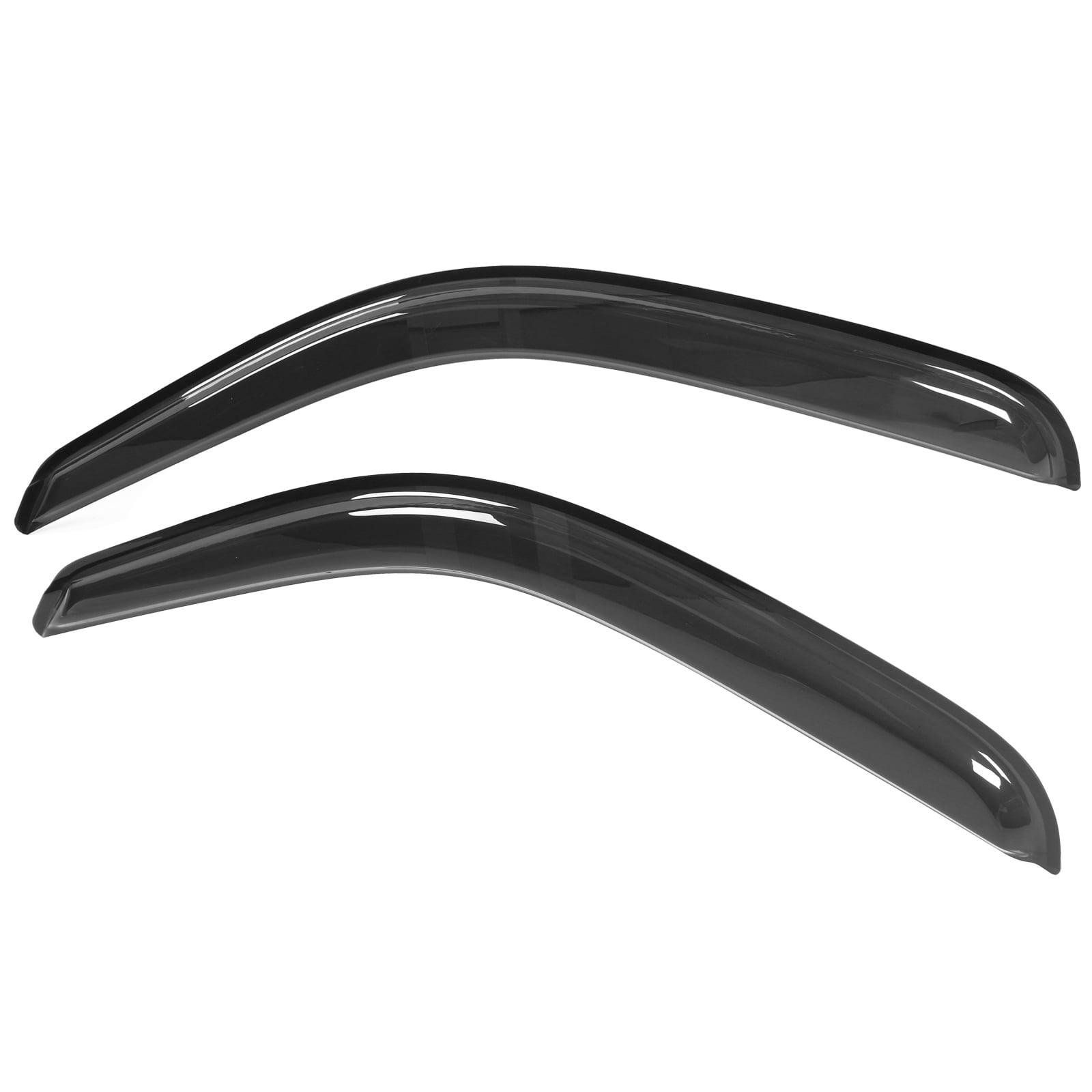 Ikon Motorsports Compatible with 95-04 Toyota Tacoma Standard Cab Window Vent Visor Deflector Rain Guard 2Pc Set Outside Mount  1995 1996 1997 1998 1999 2000 2001 2002 2003 2004