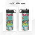 thumbnail image 4 of Scooby Doo Kids Water Bottle with Flip Straw Lid 18OZ Vacuum Insulated Stainless Steel Thermos Leakproof School Travel Sports Cup for Boys Girls Gift, 4 of 8