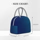 thumbnail image 2 of Fotbe teal blue Bolsa de Almuerzo con Estampado, Lonchera Aislada, Contenedor de Comida Reutilizable Tipo Cooler a Prueba de Fugas, 2 of 6
