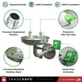 thumbnail image 2 of TRADESAFE Wall Mount Eye Wash Station, Emergency Eye Wash Station OSHA Approved, ANSI Compliant, 2 of 9