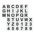 thumbnail image 4 of 36 Pcs Modèles d'Alphabet Réutilisables Pochoirs pour Lettres Modèles de Chiffres, 4 of 8