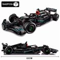 thumbnail image 6 of 1642PCS New Technical F1 W14 E Performance Speed Race Car Building Blocks Brick Compatible MOC Vehicle Model Car DIY Toy Gifts, 6 of 7