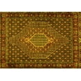 thumbnail image 1 of Ahgly Company Indoor Rectangle Persian Yellow Traditional Area Rugs, 2' x 3', 1 of 4
