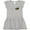 AC-Heather Grey, variant on Inktastic Honey Bee Girls Toddler Dress