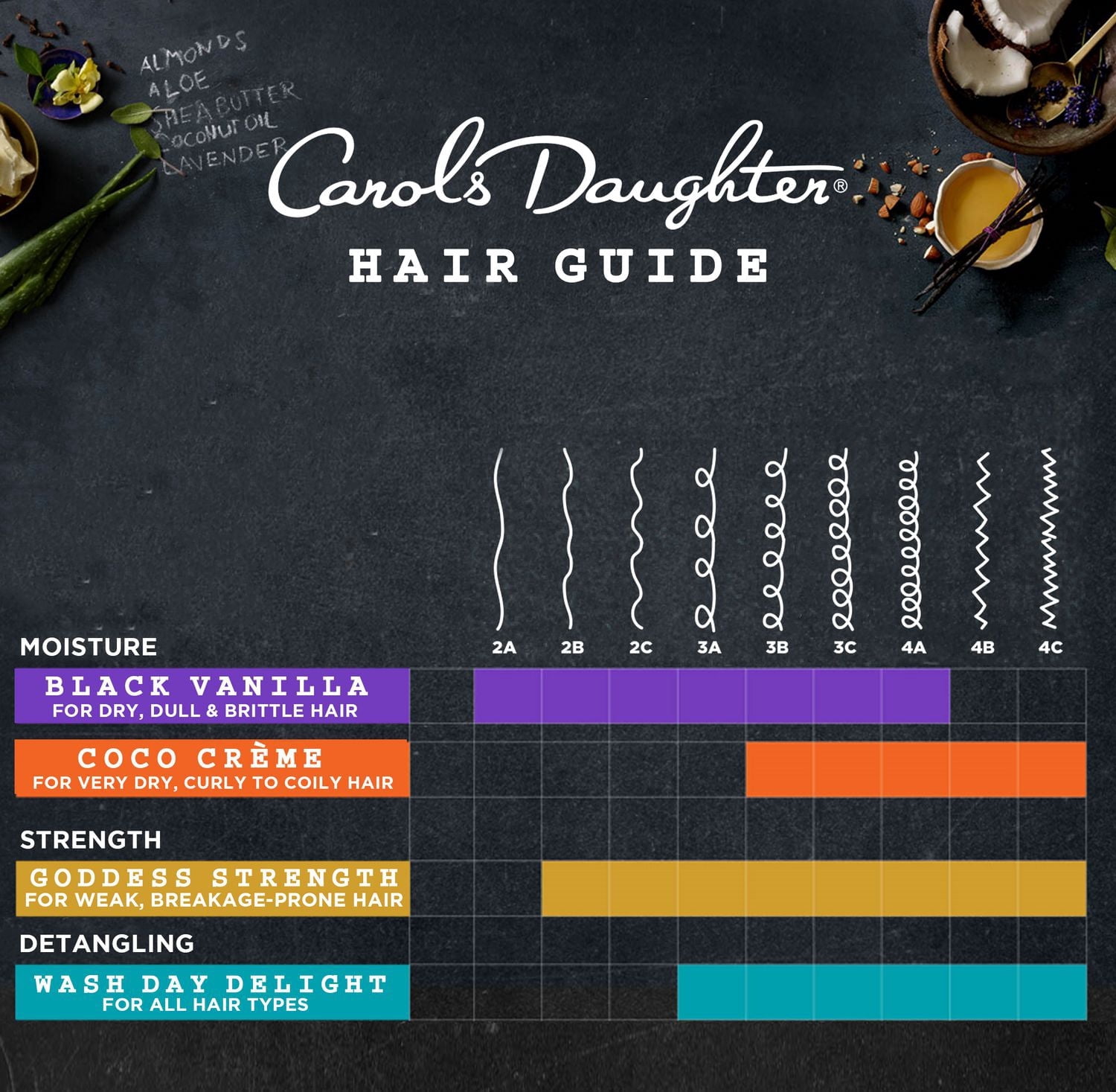Carol's Daughter Coco Crème Crème Veloutée Hydratante Traitement Revitalisant en Profondeur Masque Capillaire avec Huile de Noix de Coco & Beurre de Mangue