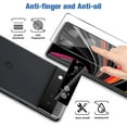 thumbnail image 2 of [3+2 Pack] Google Pixel 7 Glass Screen Protector and Camera Protector, HD Clear 9H Tempered Glass Scratch Resistant, Fingerprint Unlock,Full Coverage Easy To Install Bubble-Free For Google Pixel 7, 2 of 7