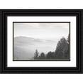 thumbnail image 1 of Murdock, Ramona 24x17 Black Ornate Wood Framed with Double Matting Museum Art Print Titled - Hazy Valley III, 1 of 4