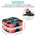 thumbnail image 5 of Flamingo Travel Portable Square Jewelry Box Organizer for Rings Earrings Necklaces Bracelets Girls Women, 5 of 6