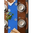 thumbnail image 2 of Table Runner Dresser Scarves 72 Inch Long, Summer Coastal Vacation Blue Sky Linen Dining Table Runners Plage Beach Chair and Sunbeam Tabletop Scarf for Wedding Holiday Party Kitchen, 2 of 7