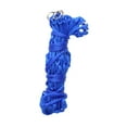 thumbnail image 5 of figatia Slow feed Hay Net Hay Bag Large Capacity Feeding Supplies Space Saving Hanging Mesh Bag Horse Feeder for Goats Stall Sheep Blue 40inch, 5 of 8