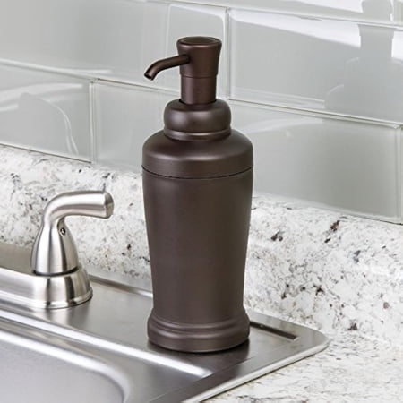 iDesign Kent 12 Oz. Soap Pump Dispenser 93780 Pack of 2