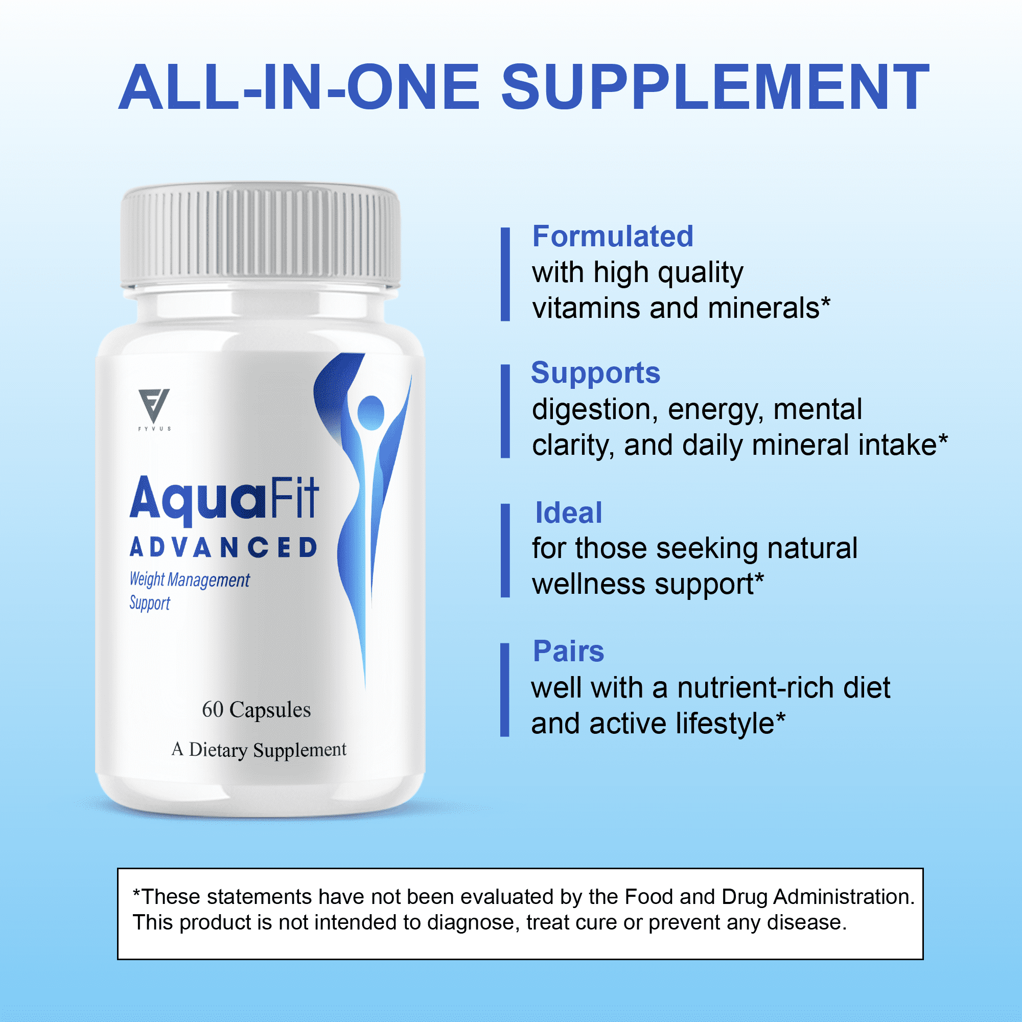 (2 Pack) Aqua Fit Advanced Weight Manangement, AquaFit Capsules (120 Capsules)