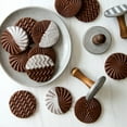 thumbnail image 6 of Nordic Ware Geo Cast Cookie Stamps, 6 of 8