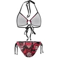 thumbnail image 3 of Hazbin Hotel Poster Women Bikini Set Sexy Two Pieces Halter String Swimsuit Triangle Briefs Tie Side Bottom, 3 of 7