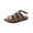 Espresso, variant on Fitflop Womens Strata Whipstitch Leather Gladiator Sandals, Espresso, US 9