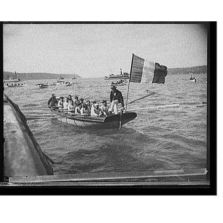 Historic Print, Boat crew, Russian navy - 3, 18" x 24"