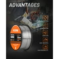 thumbnail image 6 of Rubik 2PC Flux Core Welding Wire .035,2-Pound Spool Gasless MIG Carbon Steel Welding Wire,E71T-GS, 6 of 8