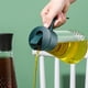 thumbnail image 3 of Billuyoard Dispensador de aceite, botella de vinagre abierta automática con asa, recipiente, vinagrera, aderezo para ensaladas, olla, accesorios Cocina y Comedor Verde, 3 of 6
