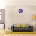 thumbnail image 4 of Decor Silent Wall Clock 10 Inches 3D Numbers Non-Ticking Decorative Wall Clock Battery Operated Round Easy to Read for School/Home/Office/Hotel Purple, 4 of 4