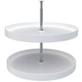 thumbnail image 1 of Rev-A-Shelf 28'' Lazy Susan Full-Circle Polymer 2-Shelf, White, 6012-28-11-52, 1 of 7