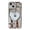 White, variant on Chrome Plating Electroplated 3D Hollow Love Heart Soft Compatible with iPhone Case (White,iPhone 11)