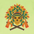 thumbnail image 3 of CafePress - Native Skull Headdress T Shirt - Infant T-Shirt, 3 of 4