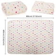 thumbnail image 6 of Luxmo Dog Blanket, 3 Pack Small Cat Pet Blankets Puppy Fleece Blankets Sleep Mat Pad Cover for Kitten Puppy Rabbit, 6 of 6