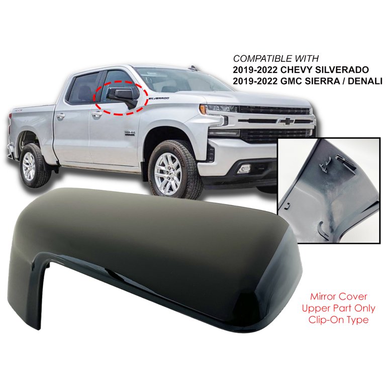 APA Replacement Exterior Mirror Cap fits 2019-2022 Silverado 