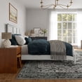 thumbnail image 3 of Charlotte King Solid Wood Low Profile Platform Bed in White, 3 of 13