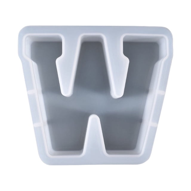 Xihbxyly Letras de Gel de Cristal para Hacer Tú Mismo, Moldes Grandes de Resina para Alfabeto, Diseño Flexible y Reutilizable, Decoración de Escritorio, Fabricación de Jabón de Cera de Vela, Decoraci