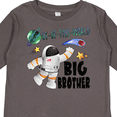 thumbnail image 4 of Inktastic Out of This World Big Brother Astronaut in Space Boys Long Sleeve Toddler T-Shirt, 4 of 5