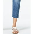 thumbnail image 4 of AMERICAN RAG $54 Womens New 1233 Blue Frayed Cropped Jeans 9 Juniors B+B, 4 of 5