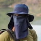 thumbnail image 5 of Outdoor Fishing Hat UV Sun Protection Hat with Face Neck Cover for Men Women Thanksgiving Gifts, 5 of 5