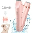 thumbnail image 1 of YJJSKEJI Rasoir Électrique pour Femmes, Tondeuse Bikini 2 en 1, Rasoirs Électriques Rechargeables par USB Tondeuse pour Poils du Corps pour Visage Jambe Bikini Aisselle Bras, 1 of 1